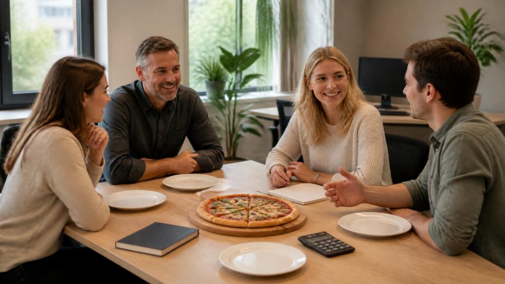 planning christmas catering before the office diary fills